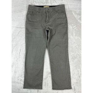 Democracy "Ab" Technology Gray Straight Leg Jeans Size 14